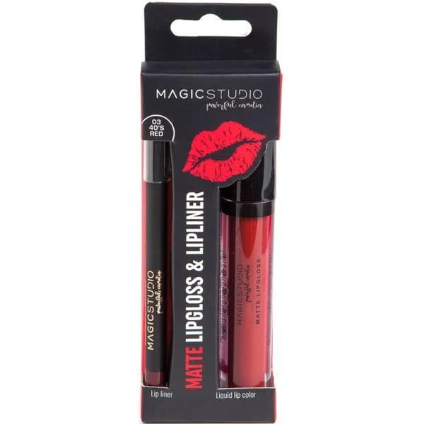 Brillo de labios-Perfilador labial matte MAGIC STUDIO, pack 1 ud - 1 ud - Imagen del producto en Findit