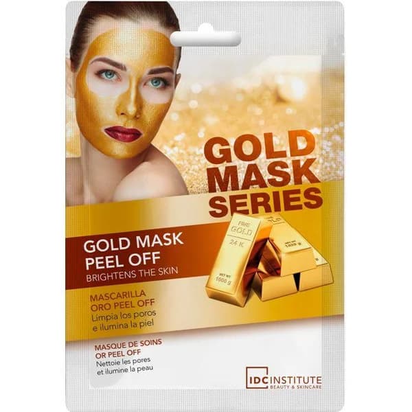 Mascarilla facial tisue peel off oro IDC, pack 1 ud - 1 ud - Imagen del producto en Findit