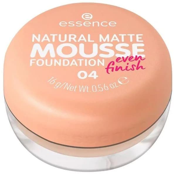 Maquillaje en mousse natural matte 04 ESSENCE, 1 ud - 1 ud - Imagen del producto en Findit
