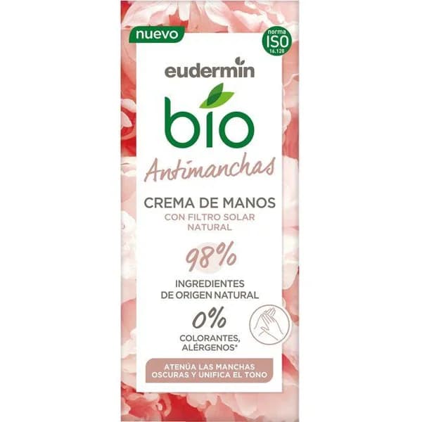 Crema de manos bio antimanchas EUDERMIN, tubo 75 ml - 0.08 l - Imagen del producto en Findit