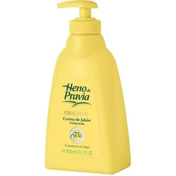 Jabón crema HENO DE PRAVIA, dosificador 300 ml - 0.3 l - Imagen del producto en Findit