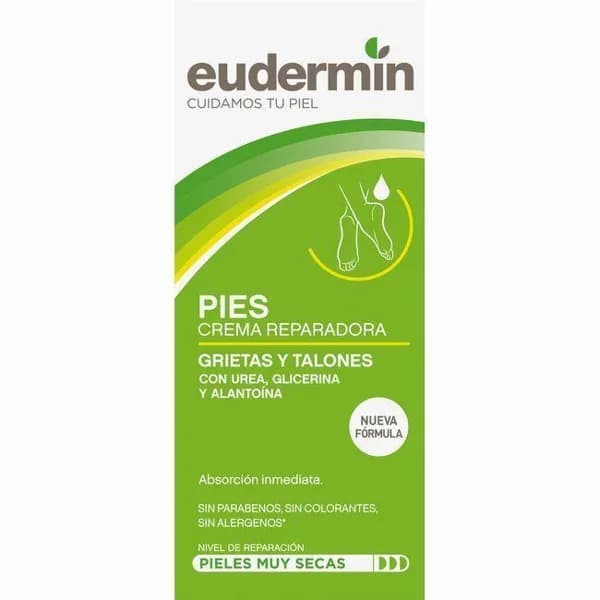 Crema de pies reparadora EUDERMIN, tubo 75 ml - 0.08 l - Imagen del producto en Findit