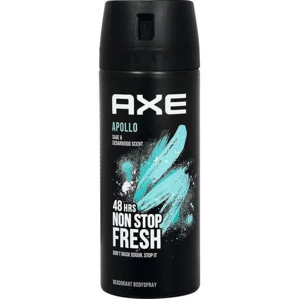 Desodorante para hombre Apollo AXE, spray 150 ml - 0.15 l - Imagen del producto en Findit