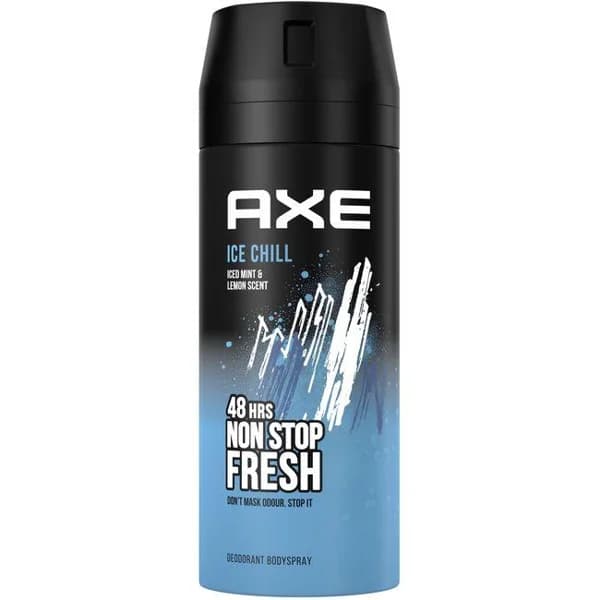 Desodorante para hombre Ice Chill Bs AXE, spray 150 ml - 0.15 l - Imagen del producto en Findit