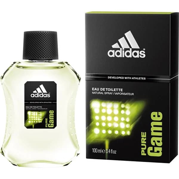Colonia para hombre Pure Game ADIDAS, frasco 100 ml - 1 ud - Imagen del producto en Findit