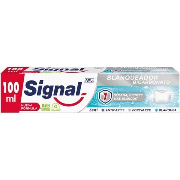 Dentífrico bicarbonato SIGNAL, tubo 100 ml - 0.1 l - Imagen del producto en Findit