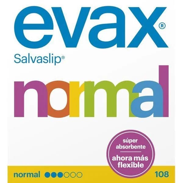 Protegeslip normal EVAX, cajas 100+8 uds - 1 ud - Imagen del producto en Findit