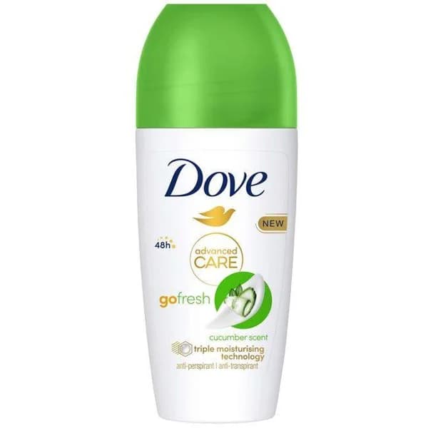 Desodorante de pepino DOVE ADVANCE, roll-on 50 ml - 0.05 l - Imagen del producto en Findit