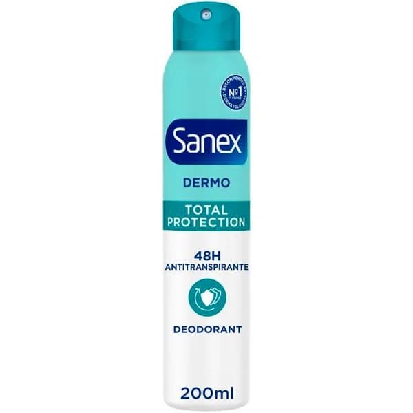 Desodorante SANEX TOTAL PROTECT, spray 200 ml - 1 ud - Imagen del producto en Findit