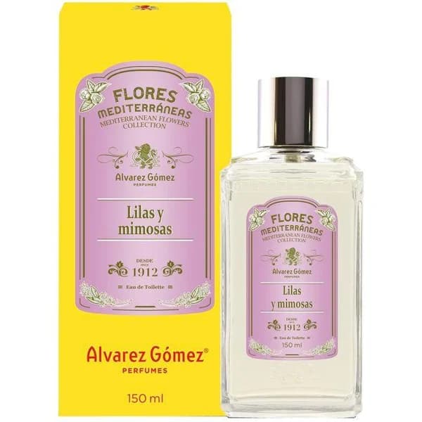Colonia flores de lilas y mimosas ÁLVAREZ G., vaporizador 150 ml - 1 ud - Imagen del producto en Findit