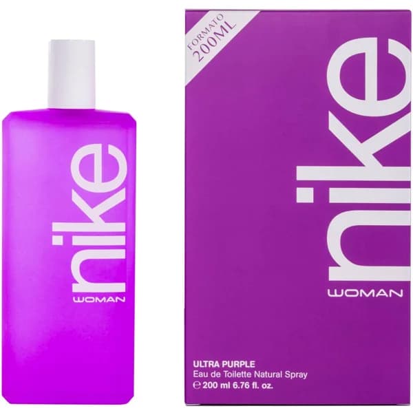 Colonia para mujer ultra purple NIKE, vaporizador 200 ml - 1 ud - Imagen del producto en Findit