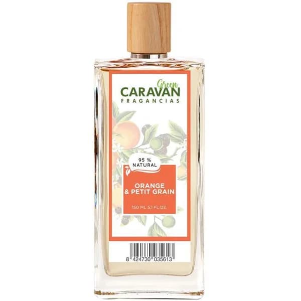 Colonia mujer Orange&petit grain CARAVAN GREEN, spray 150 ml - 1 ud - Imagen del producto en Findit