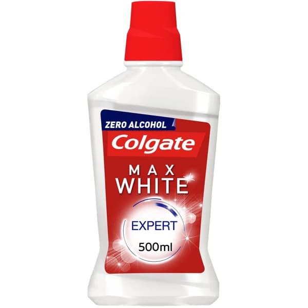 Enjuague bucal Max White Instant COLGATE, botella 500 ml - 0.5 l - Imagen del producto en Findit