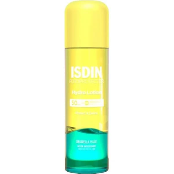 Fotoprotector solar Hydro Lotion SPF50 ISDIN, spray 200 ml - 0.2 l - Imagen del producto en Findit