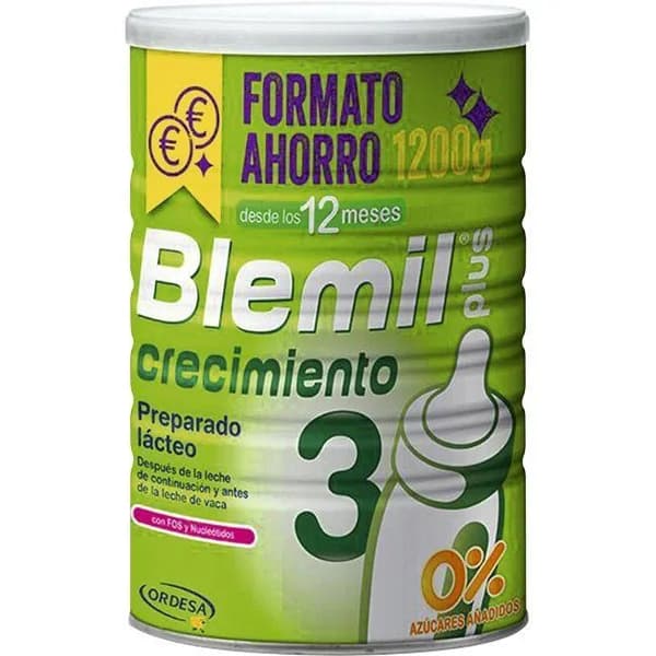 Preparado lácteo crecimiento BLEMIL plus 3 forte,lata 1200 g - 1.2 kg - Imagen del producto en Findit