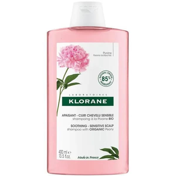 Champú a la peonia KLORANE&SANTÉ, bote 400 ml - 0.4 l - Imagen del producto en Findit