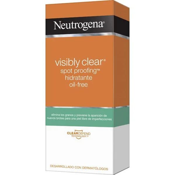 Hidratante acné oil free NEUTROGENA VISIBLY CLEAR, tubo 50 ml - 0.05 l - Imagen del producto en Findit
