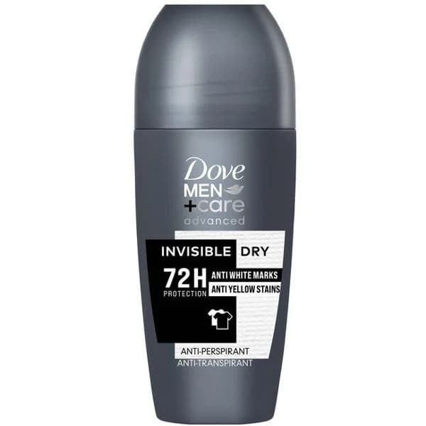 Desodorante men invisible DOVE, roll-on 50 ml - 1 ud - Imagen del producto en Findit