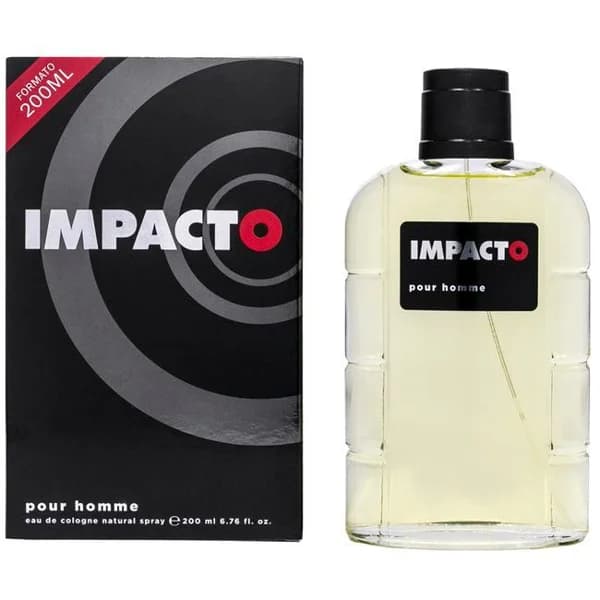 Colonia para hombre IMPACTO, vaporizador 200 ml - 1 ud - Imagen del producto en Findit