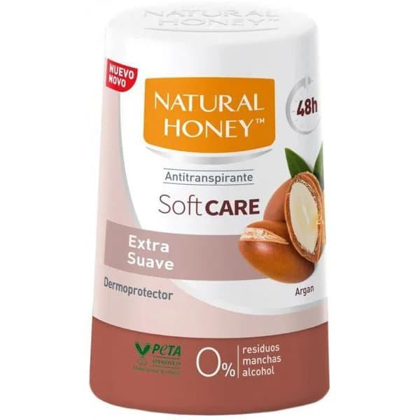 Desodorante soft care NATURAL HONEY, roll on 50 ml - 1 ud - Imagen del producto en Findit