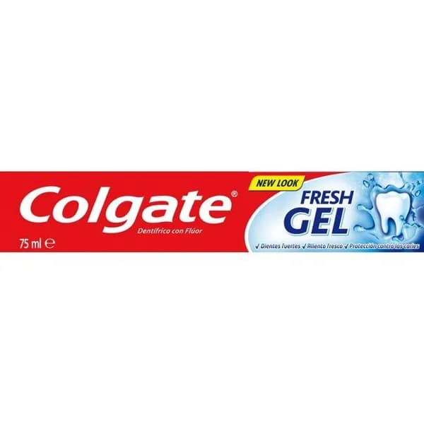 Dentífrico gel azul COLGATE, tubo 75 ml - 0.08 l - Imagen del producto en Findit