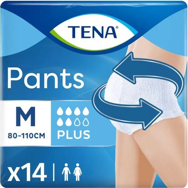 Pants de incontinencia plus Talla M TENA, paquete 14 uds - 14 ud - Imagen del producto en Findit