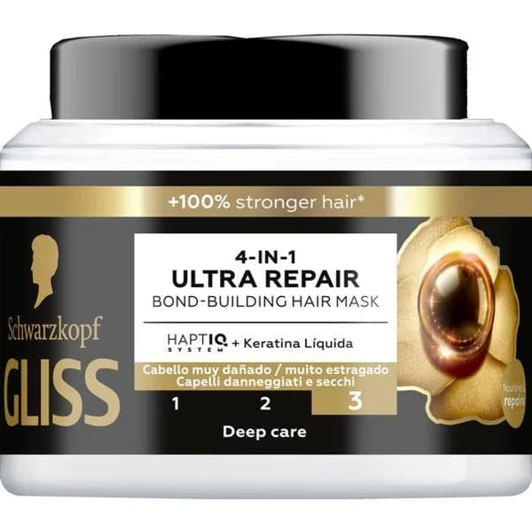 Mascarilla GLISS ULTIMATE REPAIR, tarro 400 ml - 0.4 l - Imagen del producto en Findit