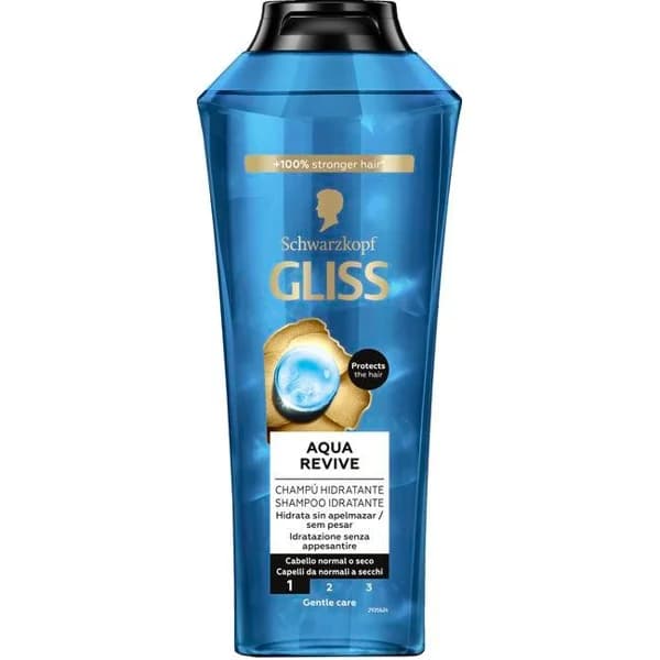 Champú GLISS AQUA REVIVE, bote 400 ml - 1 ud - Imagen del producto en Findit