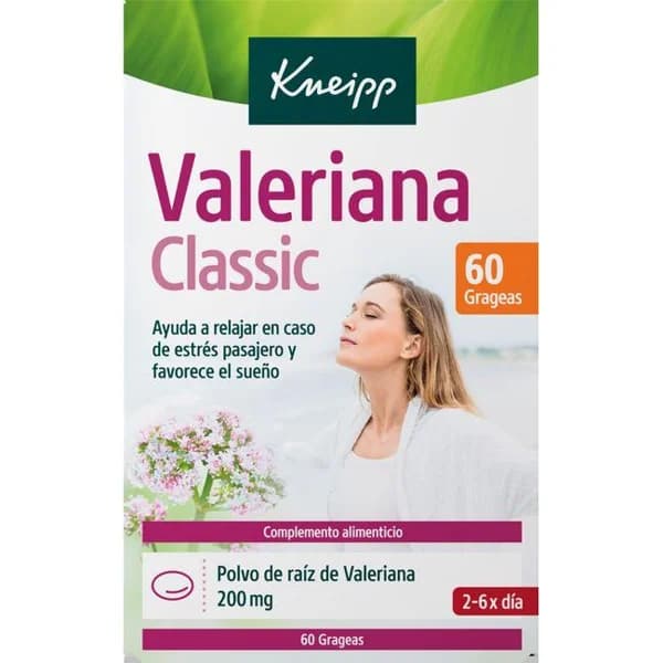 Valeriana herbales KNEIPP, caja 60 uds - 60 ud - Imagen del producto en Findit