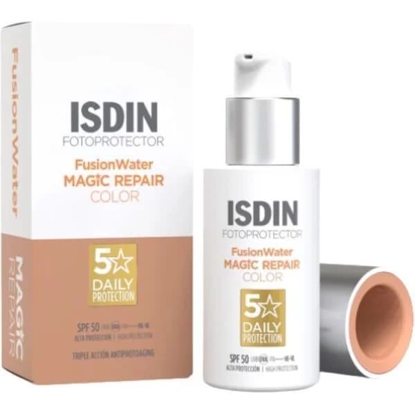 Protección con color SPF50 ISDIN AGE REPAIR, dosificador 50 ml - 0.05 l - Imagen del producto en Findit