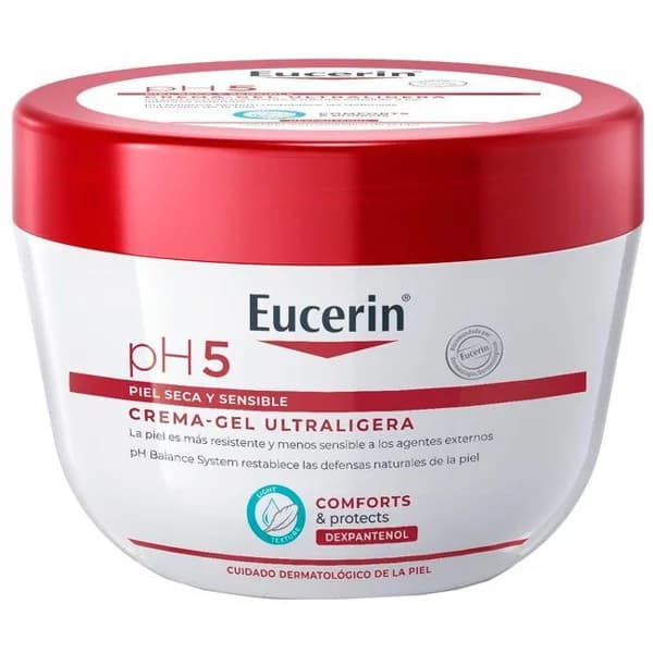 Crema-gel ultraligera piel seca EUCERIN PH5, tarro 350 ml - 0.35 l - Imagen del producto en Findit