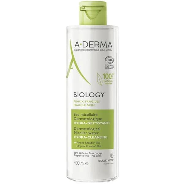 Agua micelar A-DERMA BIOLOGY, bote 400 ml - 0.4 l - Imagen del producto en Findit