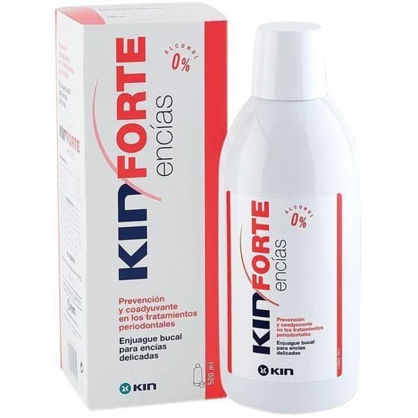 Enjuague bucal forte encía KIN, botella 500 ml - 0.5 l - Imagen del producto en Findit