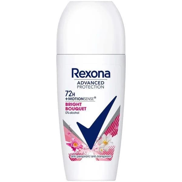 Desodorante 72H Bright Bouquet REXONA ADVANCED, roll on 50 ml - 1 ud - Imagen del producto en Findit