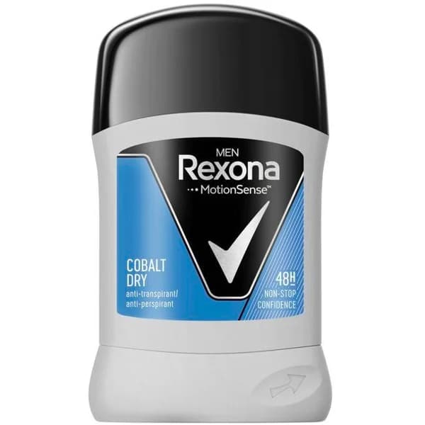 Desodorante para hombre Cobalt Blue REXONA, stick 50 ml - 1 ud - Imagen del producto en Findit