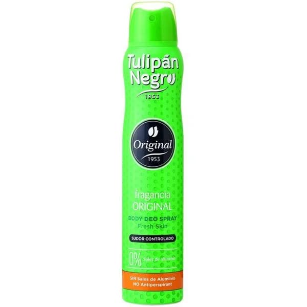 Desodorante TULIPÁN NEGRO, spray 200 ml - 1 ud - Imagen del producto en Findit