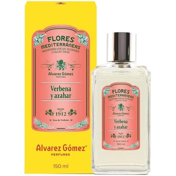 Colonia de flores verbena/azahar ÁLVAREZ G., vaporizador 150 ml - 1 ud - Imagen del producto en Findit