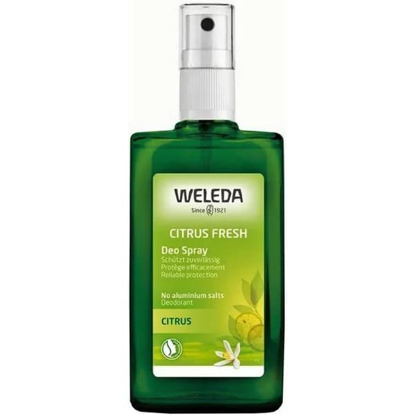 Desodorante de citrus WELEDA, spray 100 ml - 1 ud - Imagen del producto en Findit