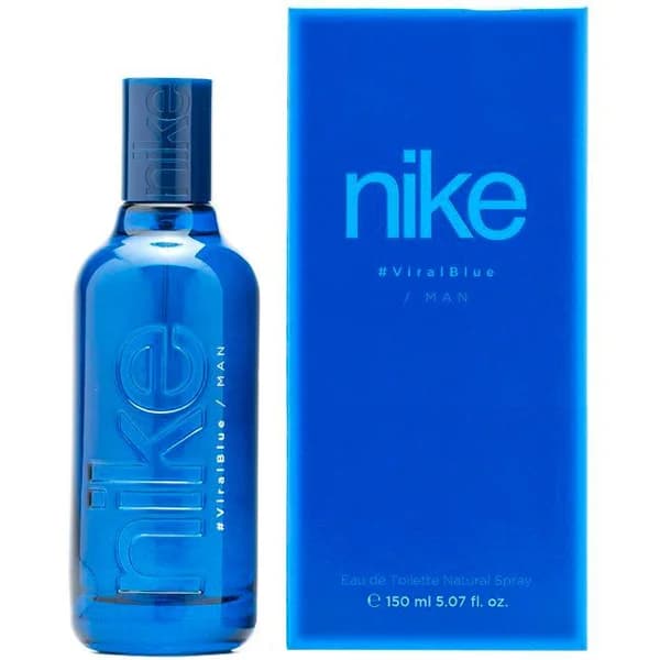 Colonia para hombre Viral Blue NIKE, vaporizador 150 ml - 1 ud - Imagen del producto en Findit