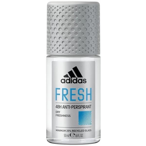Desodorante 48h anti-perspirant fresh ADIDAS, roll on 50 ml - 1 ud - Imagen del producto en Findit