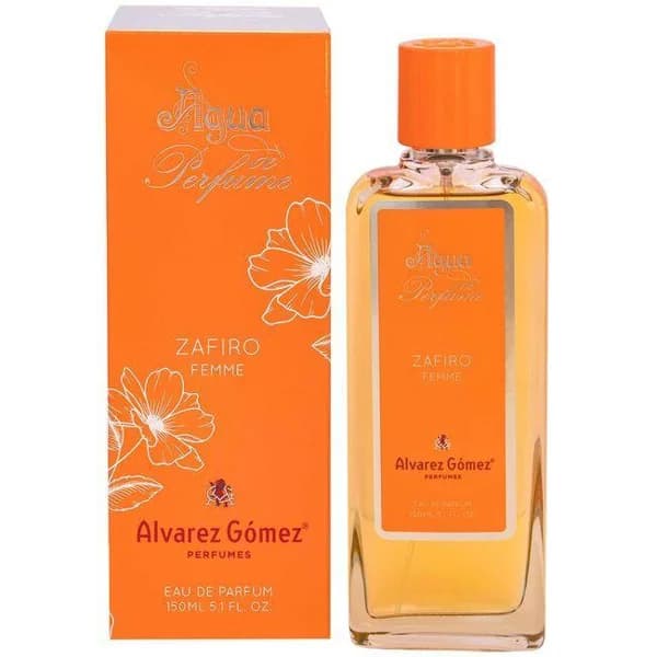 Agua de perfume para mujer Zafiro ALVAREZ GÓMEZ, spray 150 ml - 1 ud - Imagen del producto en Findit