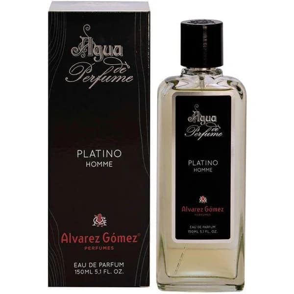 Agua de perfume para hombre Platino ALVAREZ GÓMEZ, spray 150 ml - 1 ud - Imagen del producto en Findit