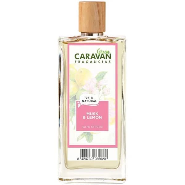 Colonia mujer Musk&Lemon CARAVAN GREEN, spray 150 ml - 1 ud - Imagen del producto en Findit