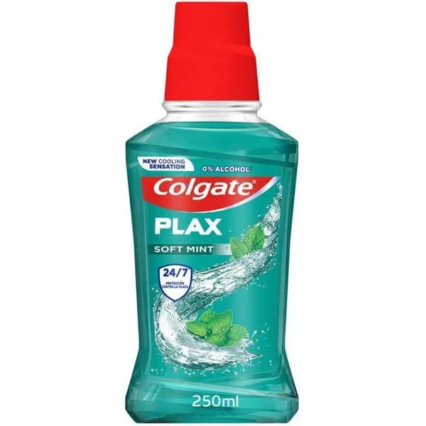 Enjuague bucal Plax multiprotección COLGATE, botella 250 ml - 0.25 l - Imagen del producto en Findit