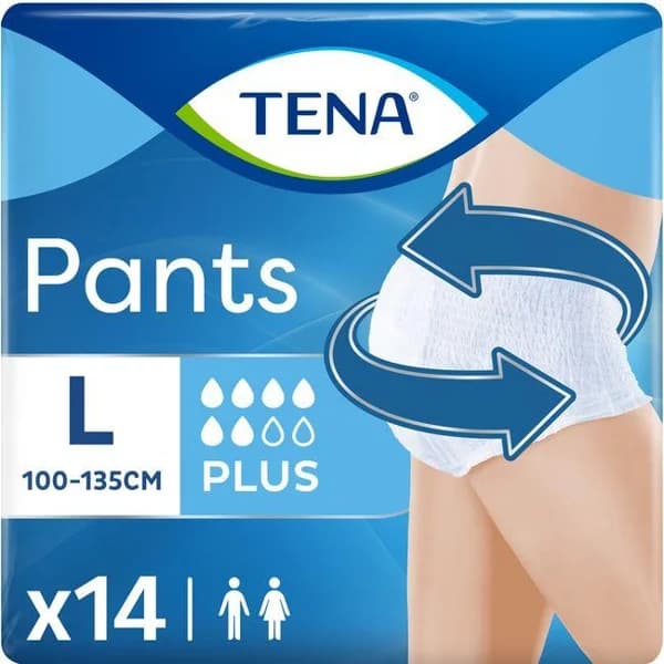 Pants de incontinencia plus Talla L TENA, paquete 14 uds - 14 ud - Imagen del producto en Findit