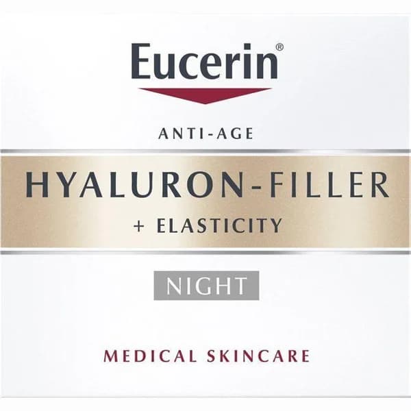 Crema de noche +Elasticity EUCERIN Hyaluron-Filler, tarro 50 ml - 0.05 l - Imagen del producto en Findit
