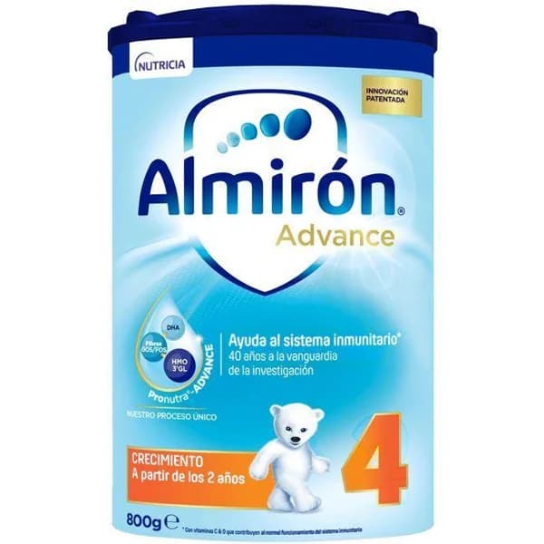 Leche en polvo infantil ALMIRÓN Advance 4, lata 800 g - 0.8 kg - Imagen del producto en Findit