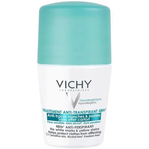 Desodorante bola anti-marcas VICHY, roll on 50 ml - 0.05 l - Imagen del producto en Findit
