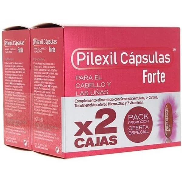 Cápsulas anticaida forte PILEXIL Forte, caja 200 uds - 200 ud - Imagen del producto en Findit
