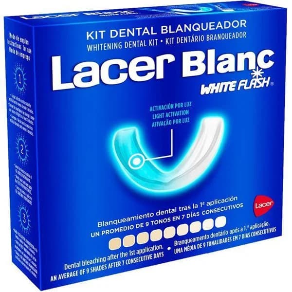 Kit blanqueador White flash LACER, pack 1 ud - 1 ud - Imagen del producto en Findit